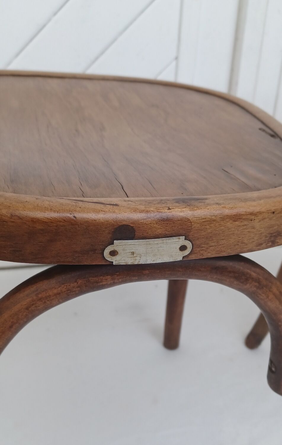 Paire de chaises bistrot Walter Baumann