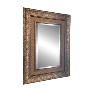 Grand miroir ancien doré