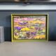 Table "Our Garden" by I. Wyss-Villard, 2000 - oil on canvas American frame