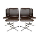 Vintage 70s leather chairs