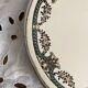 Sarreguemines Dubarry earthenware trivet