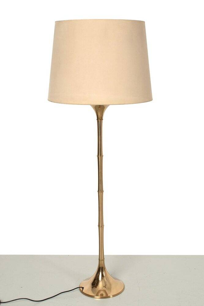 Vintage Bamboo Floor Lamp by Ingo Maurer