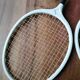 Pair of vintage rackets