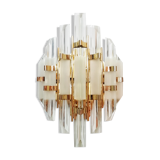 Glass wall sconce "Paolo Venini". 1970s
