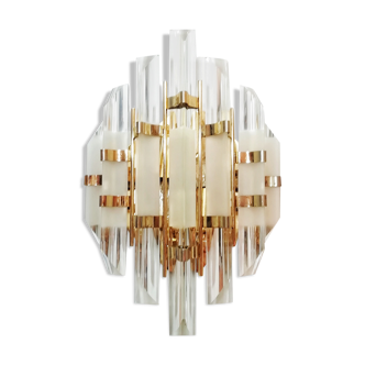 Glass wall sconce "Paolo Venini". 1970s