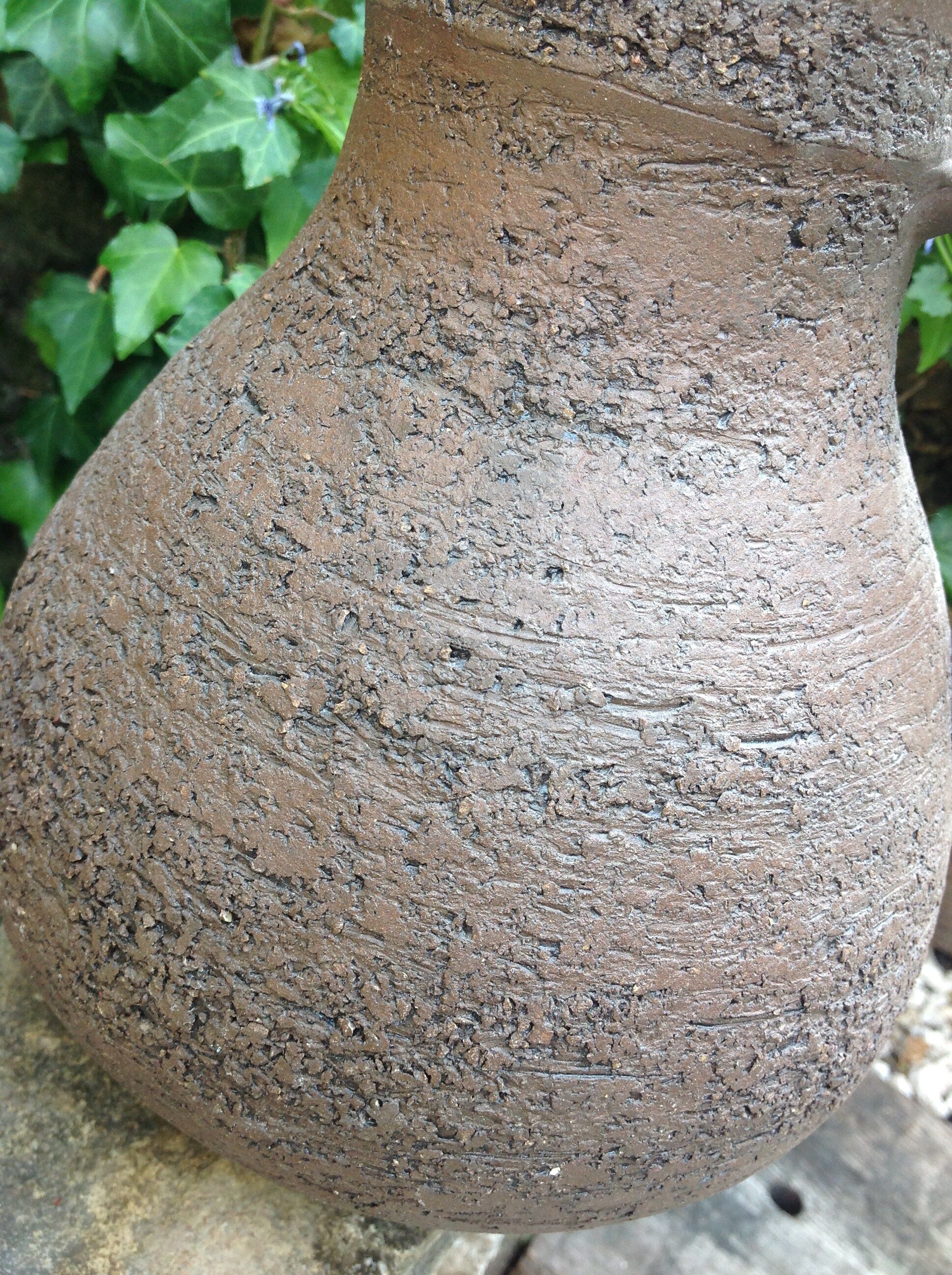 Pitcher in brown ceramic 60/70