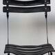 Pair of Celestina chairs by Marco Zanuso for Zanotta in black leather.