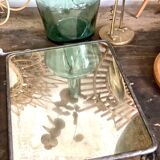 Vintage triptych barber mirror