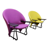 Vintage Dutch design Artifort armchair Floris van den Broecke easy chair 'Winner'