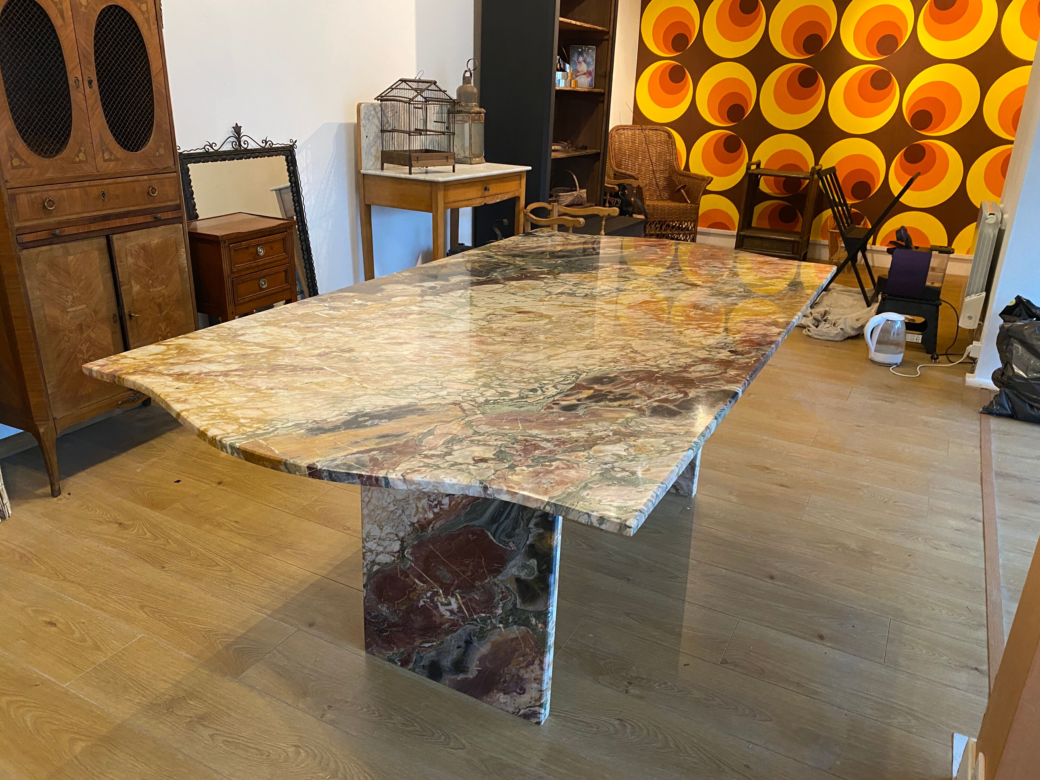 Marble table