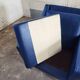 Vintage Blue Skaï Armchair — 1960s Design
