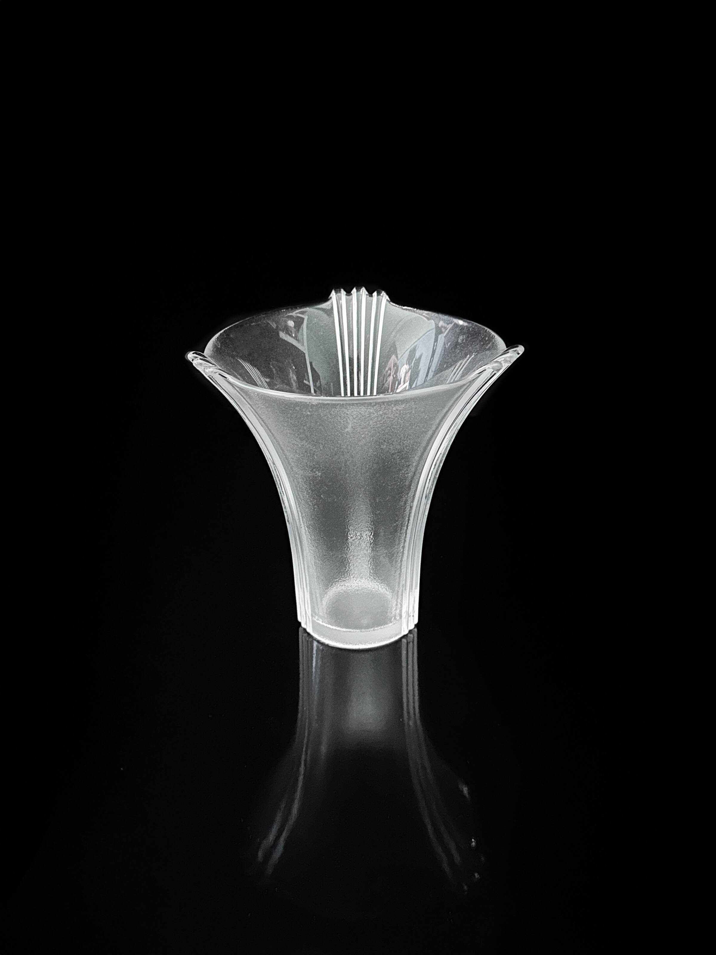 Art Deco Revival Flower Vase - 1980s