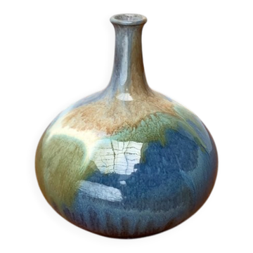 Vase de poterie de studio allemand du milieu du siècle par Janne Reckert-Cordua, années 1960
