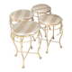 Lot de 4 tabourets