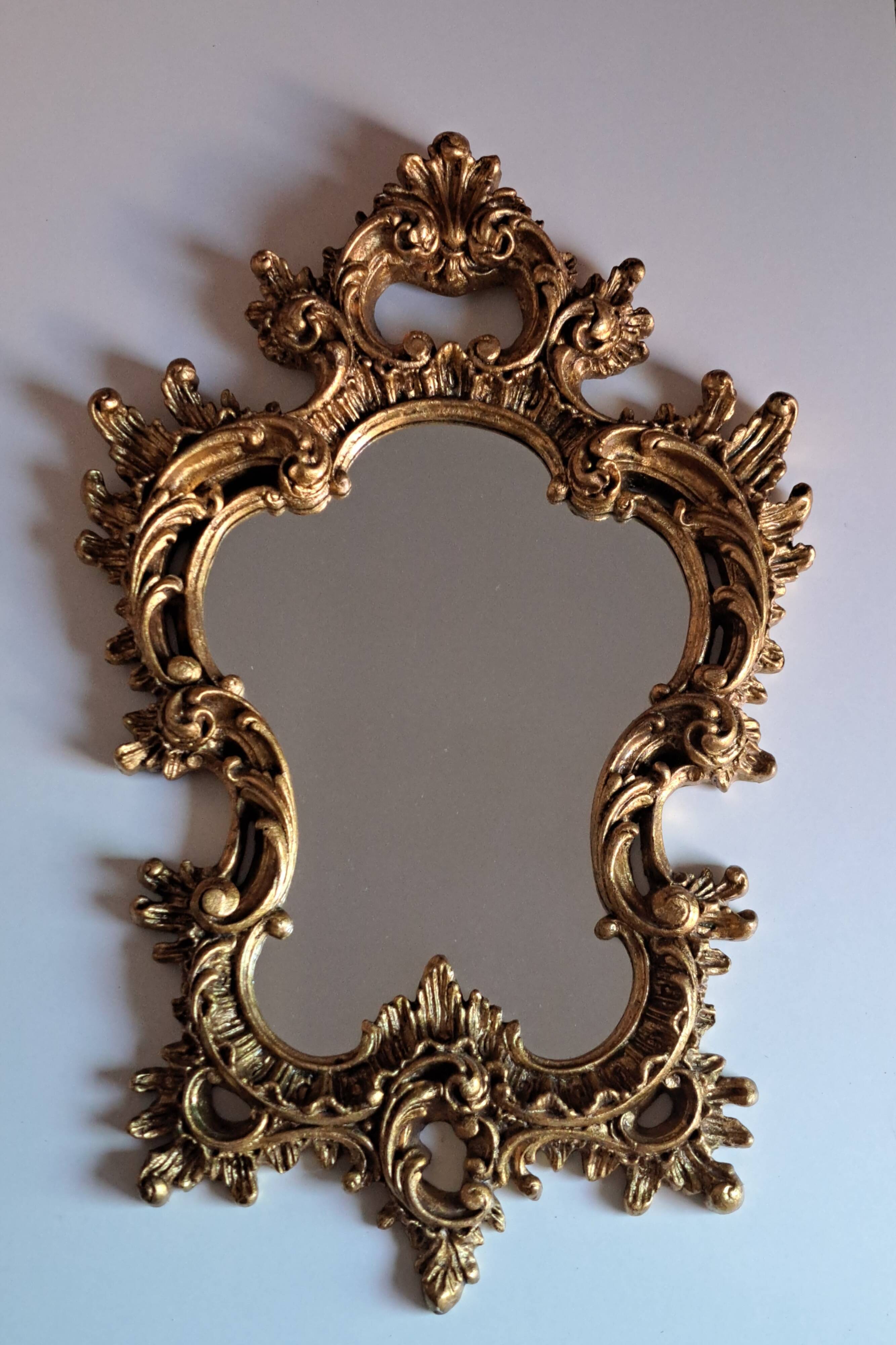 Classic gilded mirror