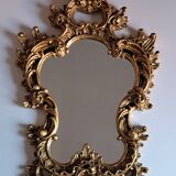 Miroir classique doré