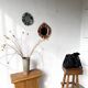 Pair of ceramic mirrors 1950 dlg Mithé