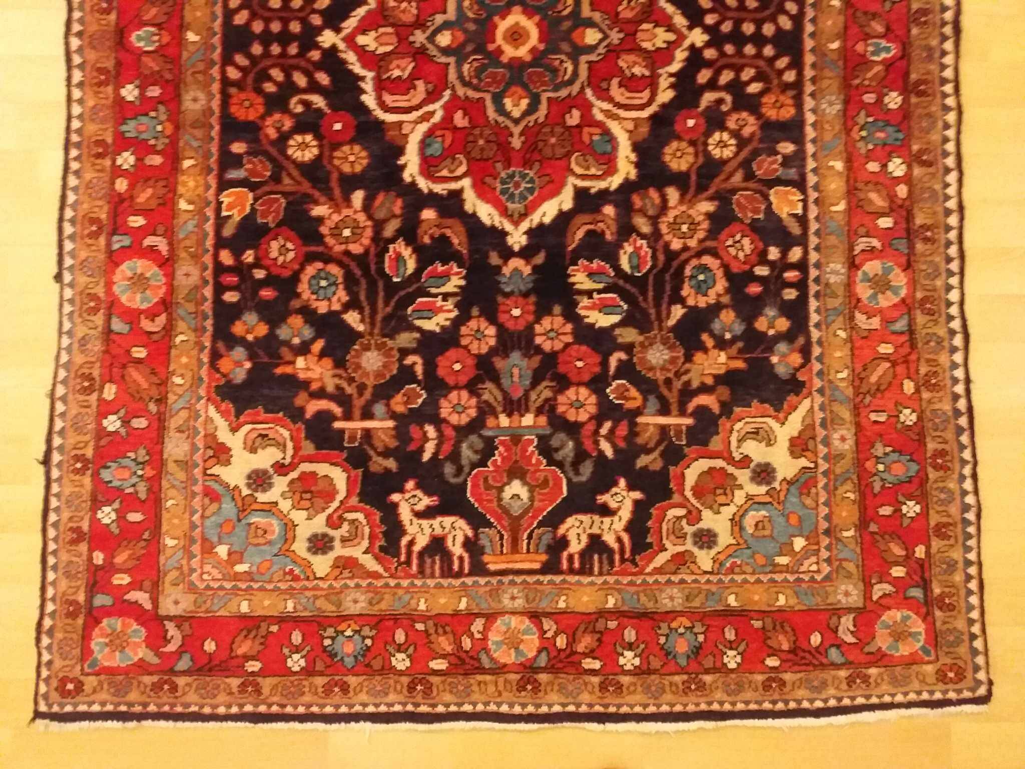 Handmade Tabriz Persian rug 230x150cm