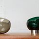 Mid-century modern German space-age glass balls by Quist, 1960s, set of 3