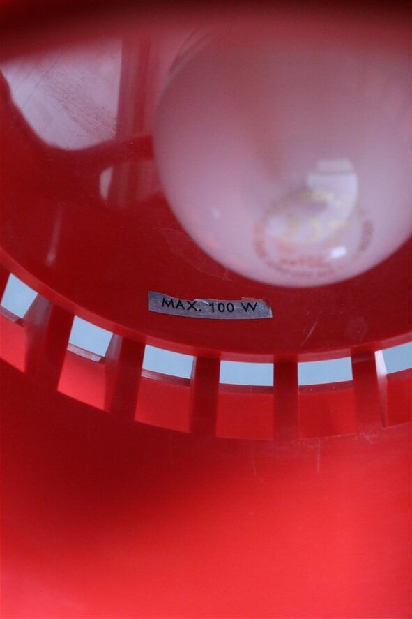 Red Nordisk Solar Compagni / Svend Middelboe  “Nord-Lite” pendant lamp