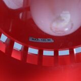 Red Nordisk Solar Compagni / Svend Middelboe  “Nord-Lite” pendant lamp