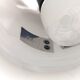 Set of 2 black and white pendant lamps for Nordisk Solar, Denmark 1960's