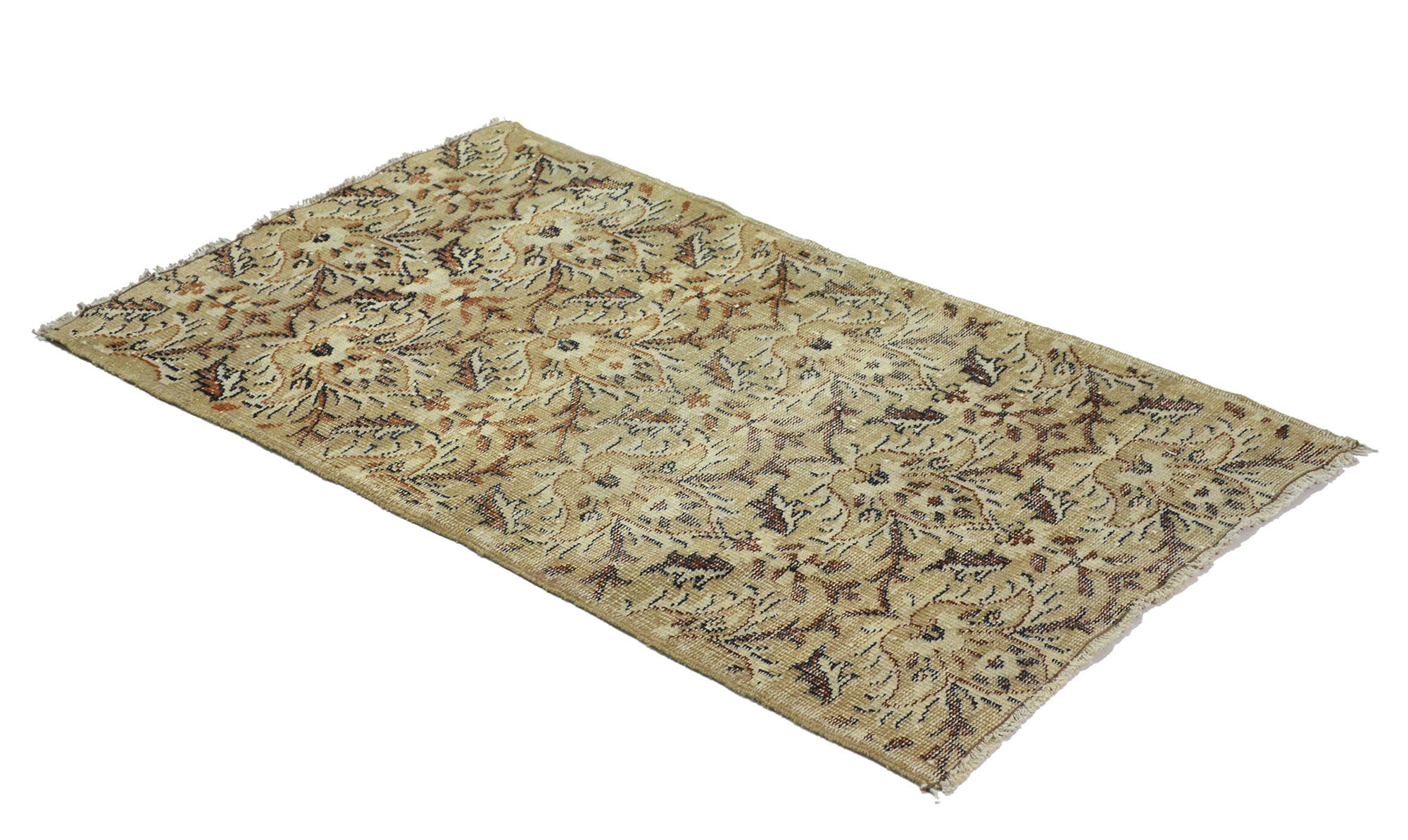 Anatolian handmade vintage rug 158 cm x 90 cm