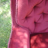 Pair of velvet chair