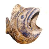 Old fish-shaped pot holder