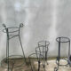 Supports / portes plantes en fer forgé