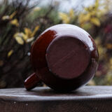 Terracotta pitcher, rust colour