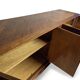 Enfilade Art Deco buffet with diamond point in oak - 1930s-1950s - 3