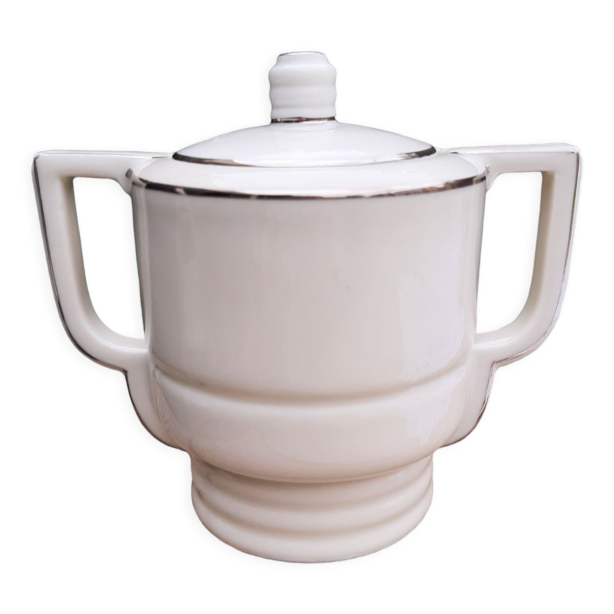 Epiag art deco sugar box