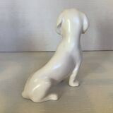 White ceramic dog