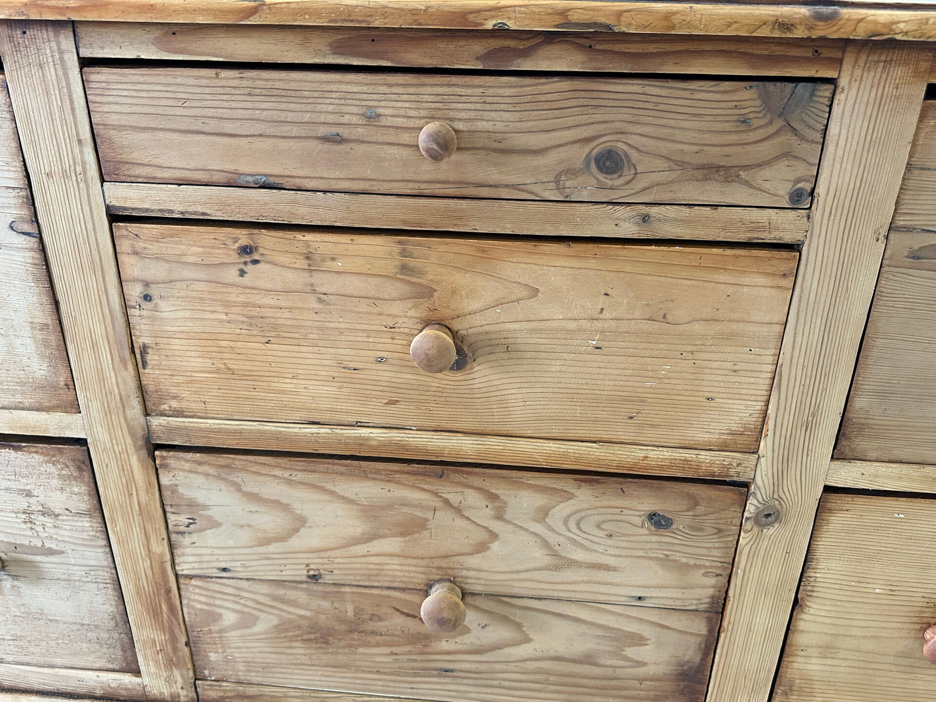 Vintage 1950s workshop sideboard