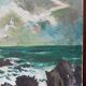 Painting on canvas, Marine 55×33 cm