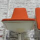 3 Vintage swivel tulip chairs