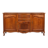 Regency style buffet in solid cherry wood