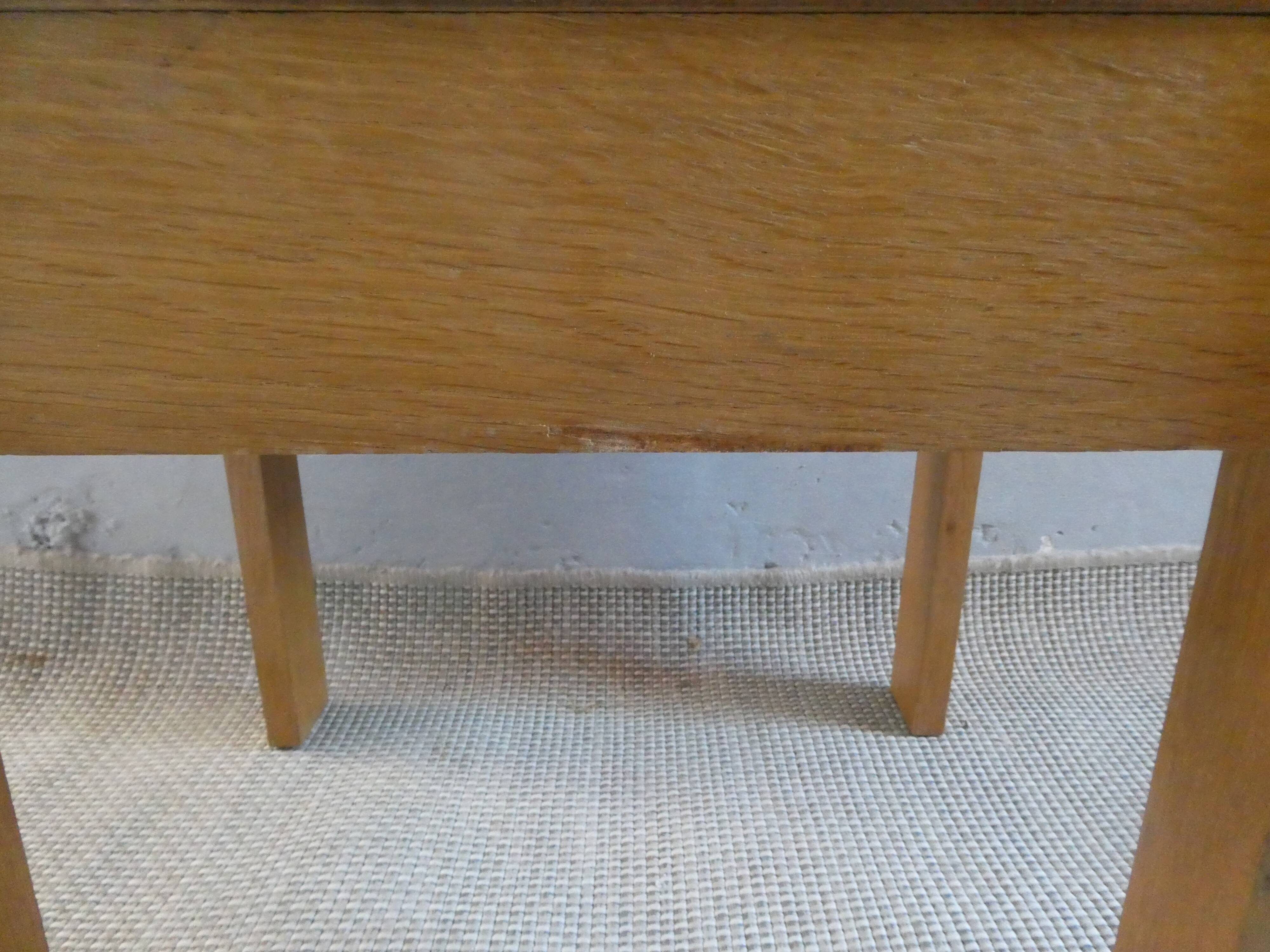Light wood bedside table from the 60s