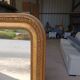Miroir ancien Louis Philippe 132/120 cm