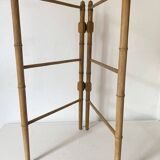 Antique towel rack with doors