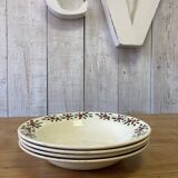Assiettes Montereau vintage
