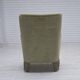 1970s, Danish highback armchair, green furniture velour.