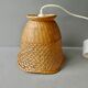 Woven wicker suspension, 70s