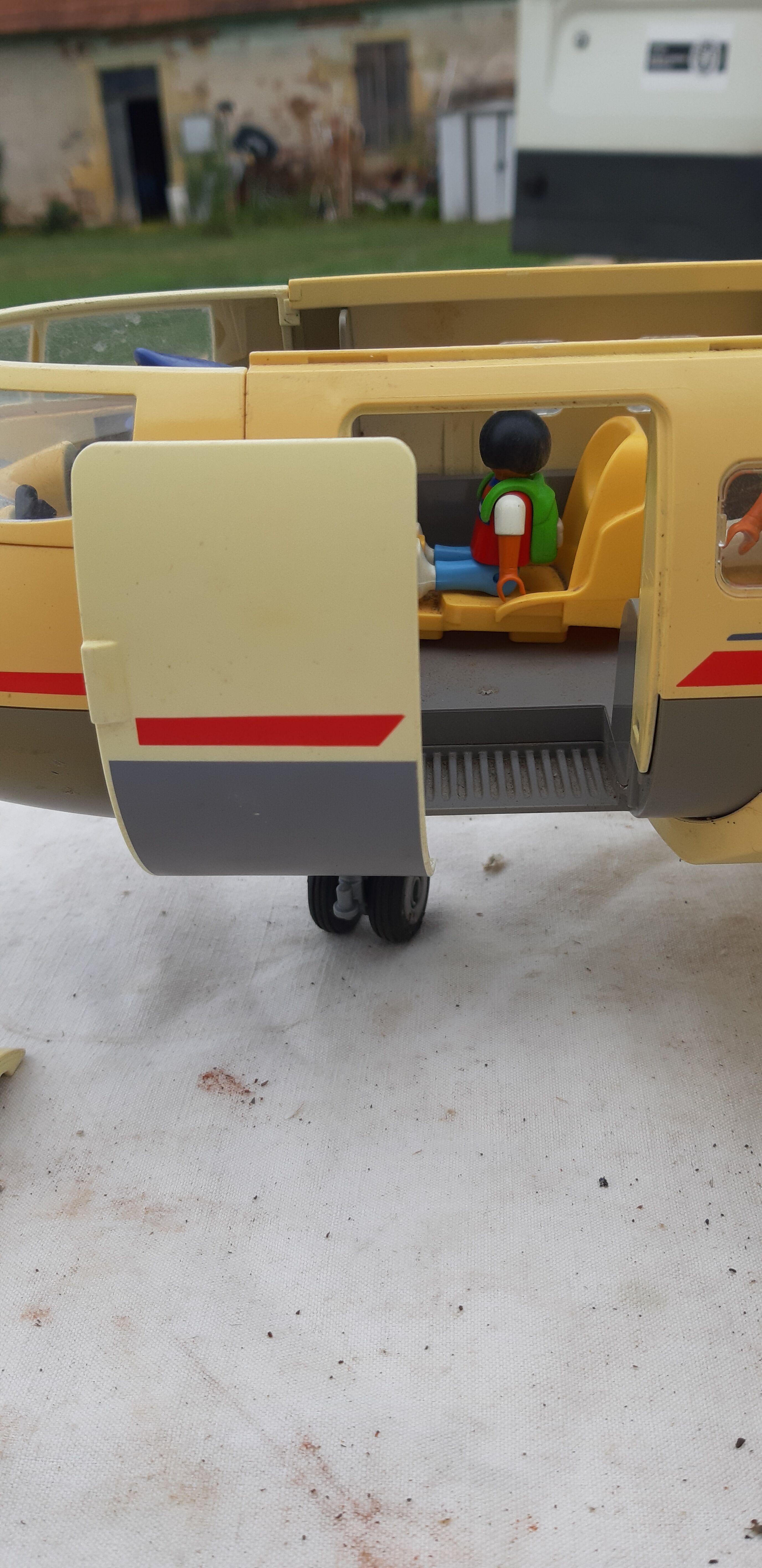 Toy old aircraft Playmobil 2006