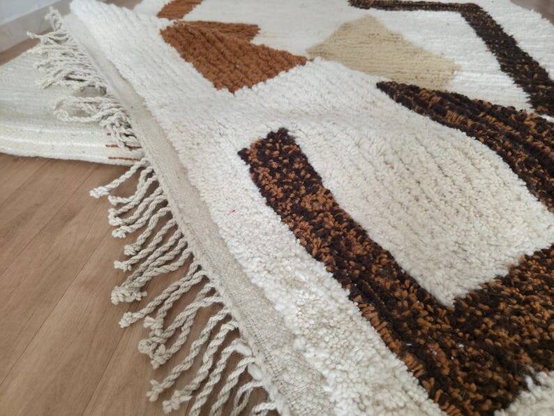 Tapis en laine fait main