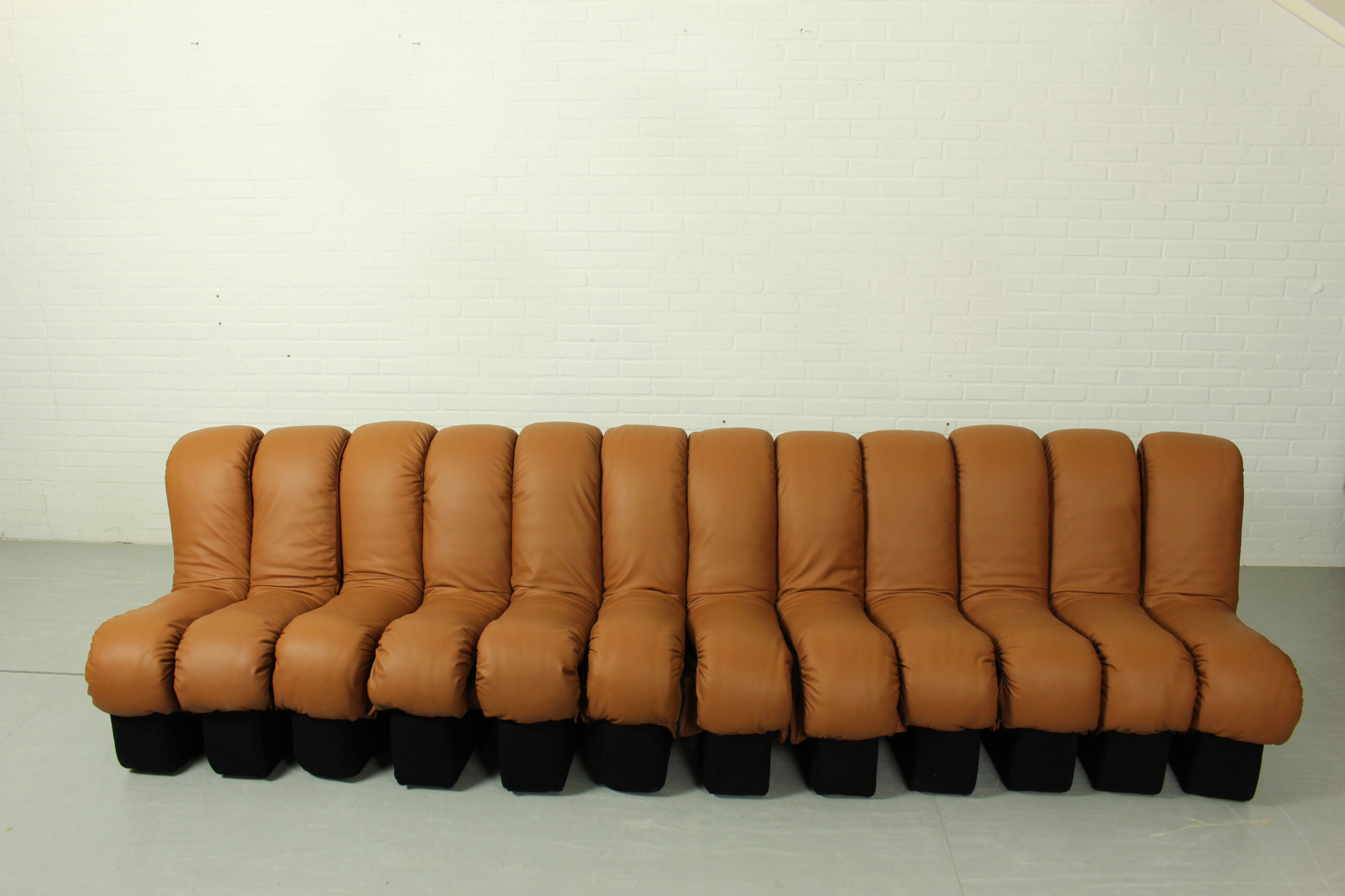 DS-600 'Non Stop' sofa by Eleonore Peduzzi Riva for De Sede with 12 elements, Switzerland 1970s