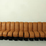 DS-600 'Non Stop' sofa by Eleonore Peduzzi Riva for De Sede with 12 elements, Switzerland 1970s