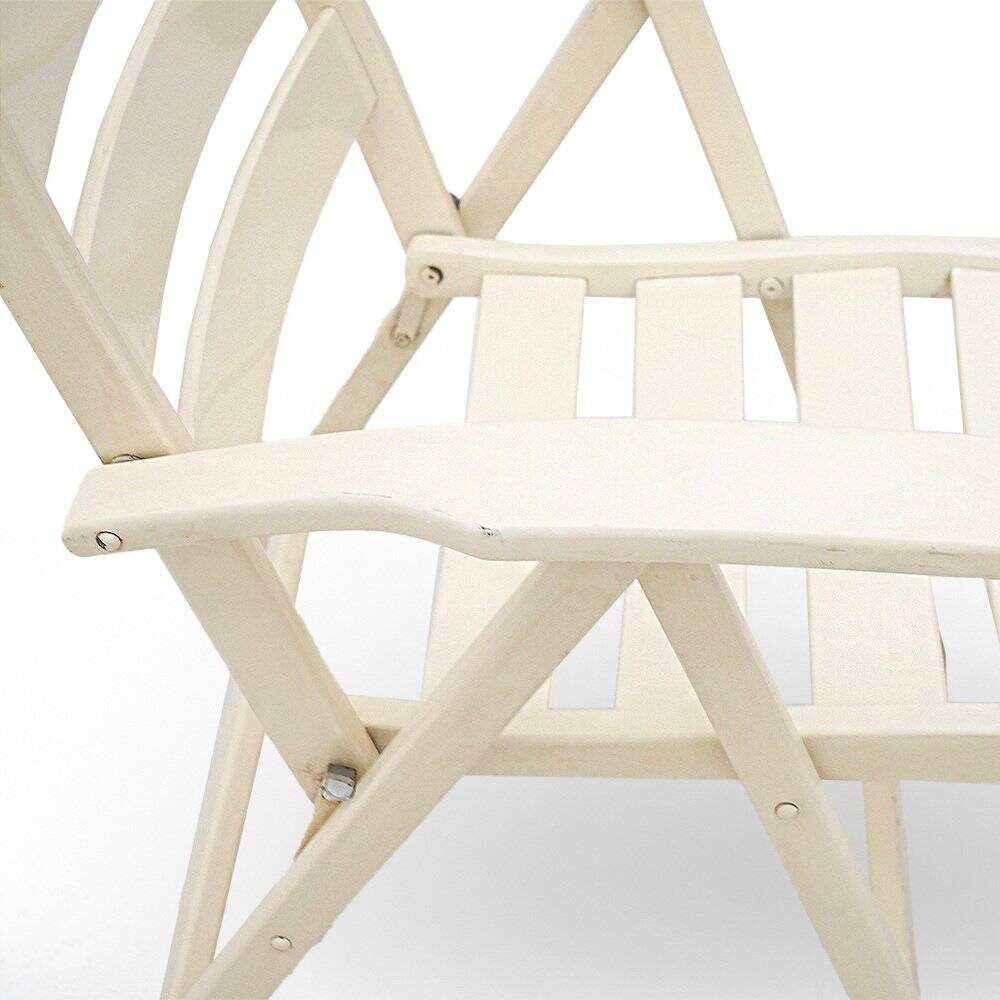 Set of outdoor folding chairs, 1960s