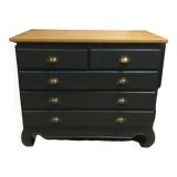 Commode noir carbone